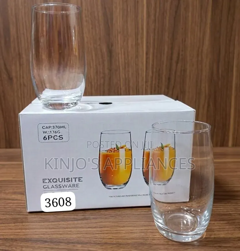 350ml Concave Glass