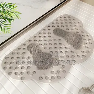 Cloud Shapes Anti Slip Bathroom Mat
