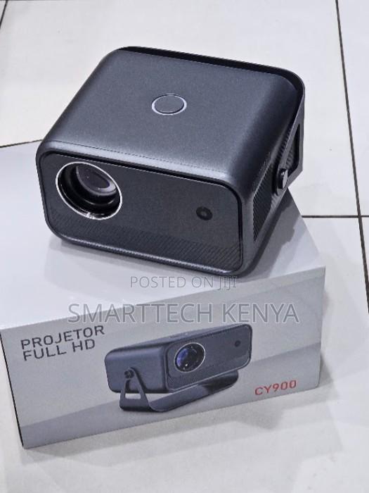 Intelligence CY900 HD Smart Android Projector With WiFi LED Lamp