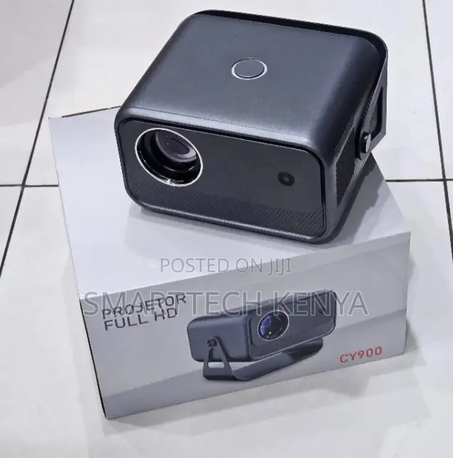 Android 13.0 Cy900 Smart Projector With Wifi , Bluetooth + Youtube