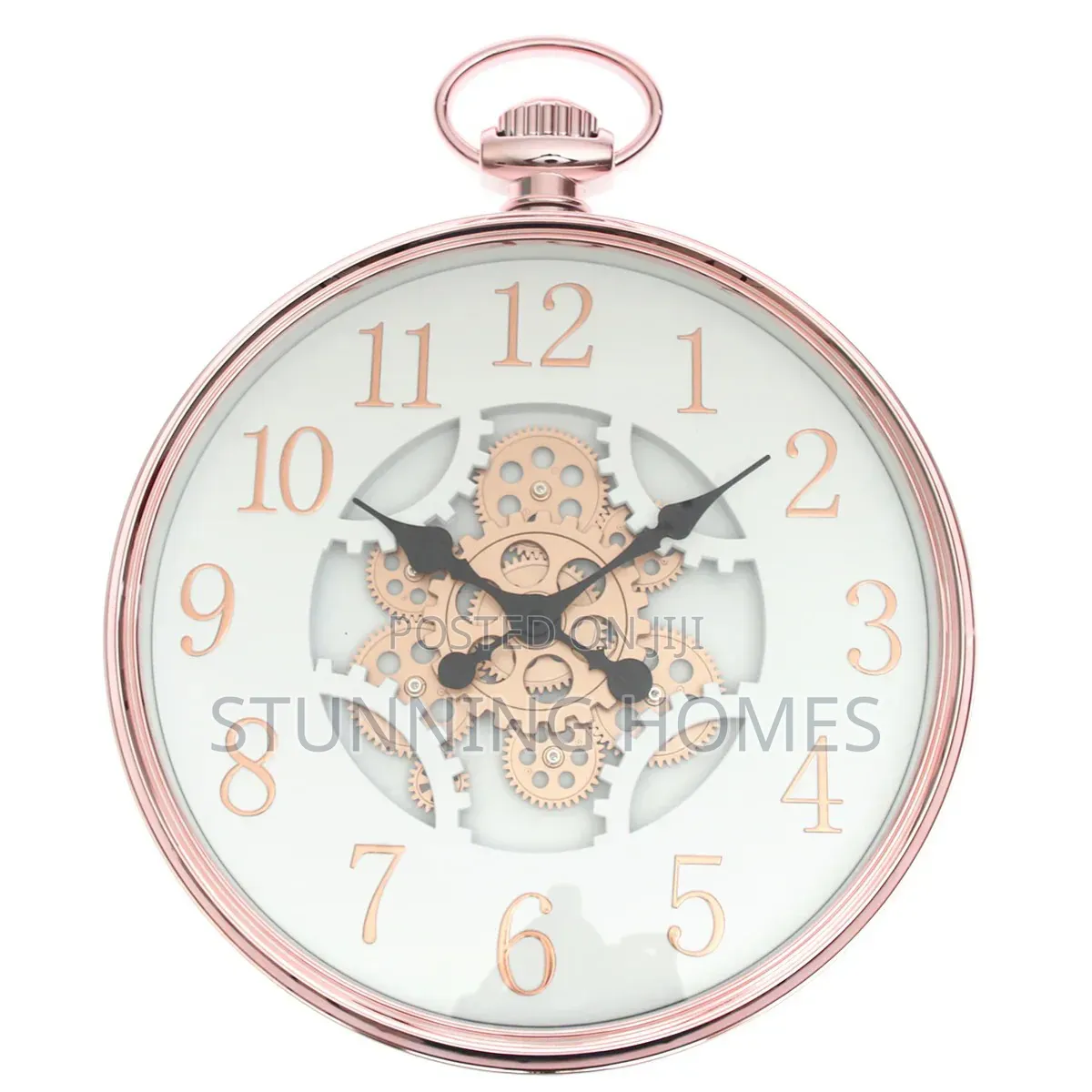 Modern Silent Statement Wall Mounted Clock