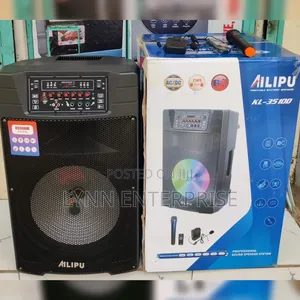 Ailipu Trolley Speaker 15" 3510 With Headset Microphone
