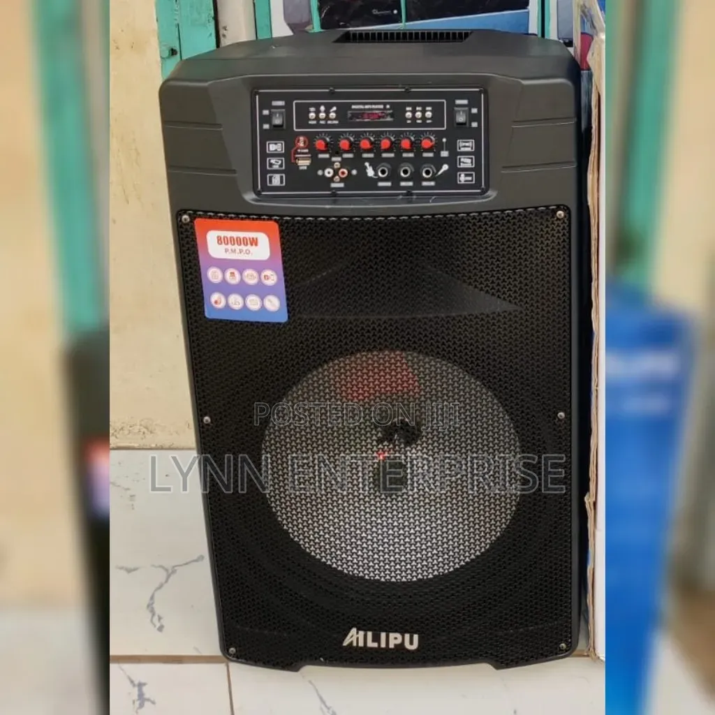 Ailipu Trolley Speaker 15" 3510 With Headset Microphone