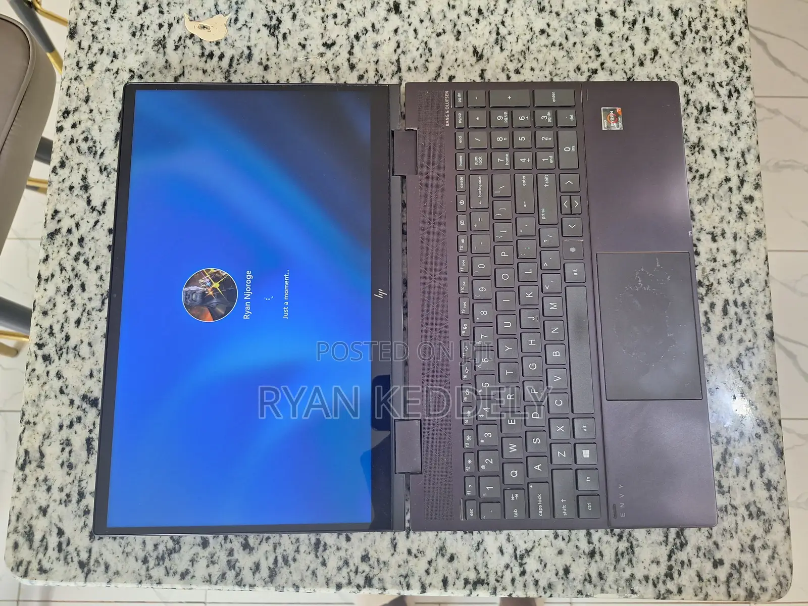 Laptop HP Envy 15 32GB AMD Ryzen 7 SSD 512GB