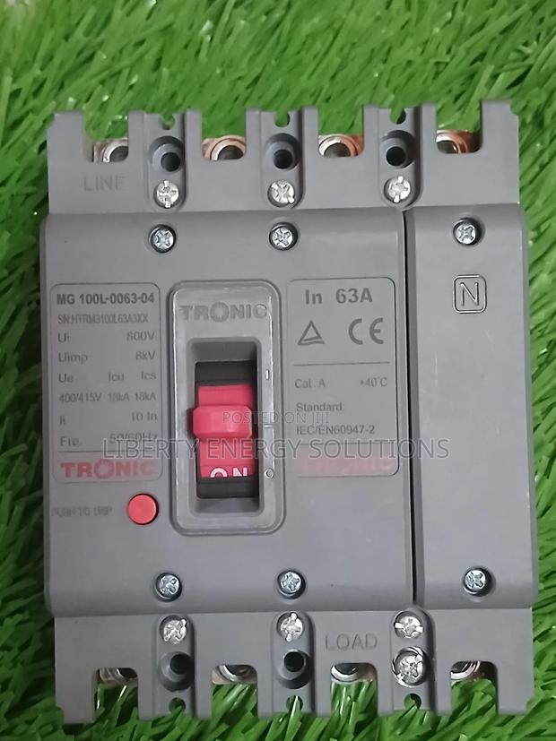 Tronic  (MCCB)63A 4-Pole
