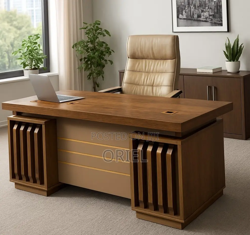 Office Desk : Executive Work Desk - 140CM