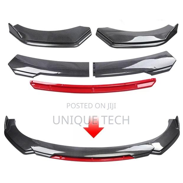 Universal Carbon Fiber Front Bumper Lip Spoiler