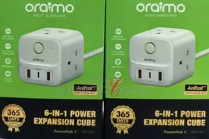 Oraimo PowerHub C OWS-U342 6 in 1 Power Expansion Cube 20W Fast Charge
