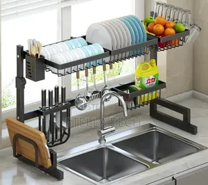 Black High Quality Over the Sink Single Layer