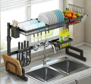 Black High Quality Over the Sink Single Layer