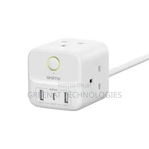 Oraimo PowerHub C OWS-U342 6 in 1 Power Expansion Cube 20W Fast Charge