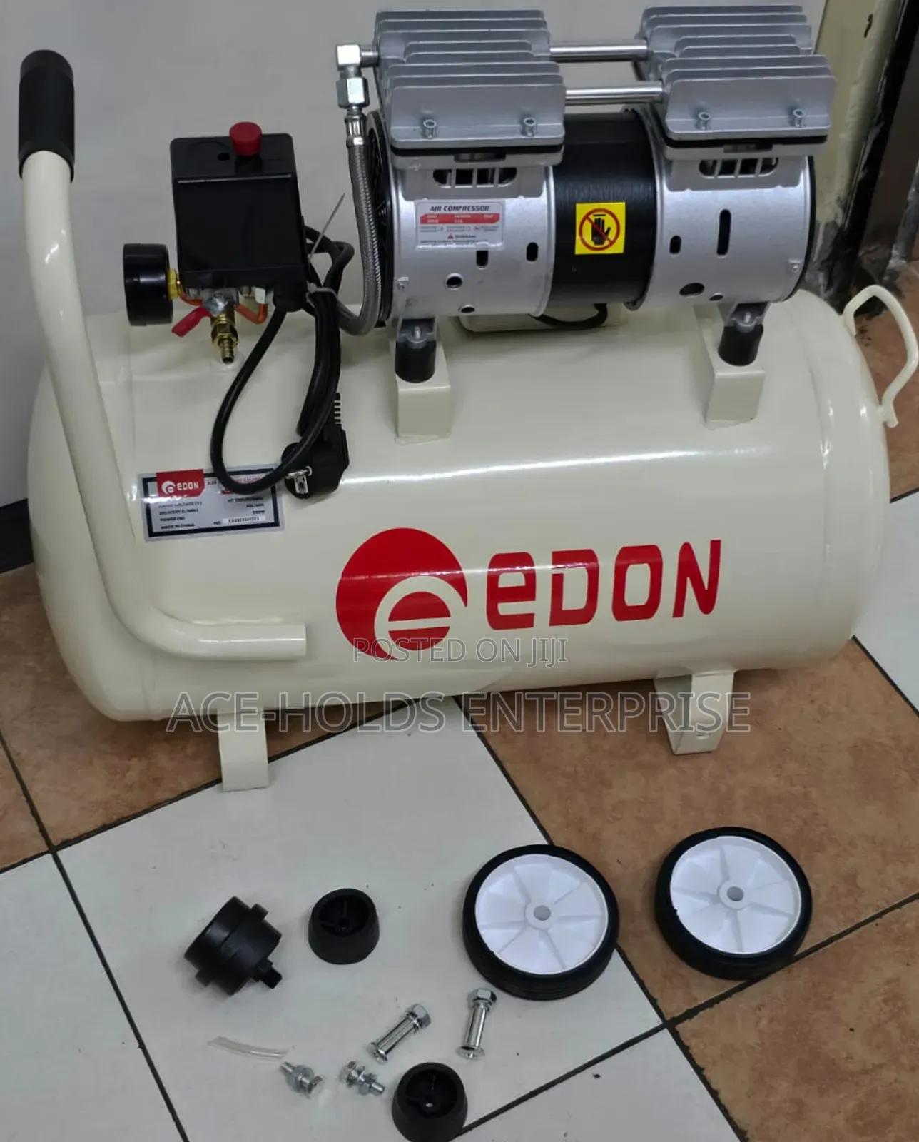 Edon 25L Silent Air Compressor – Powerful & Quiet Performance