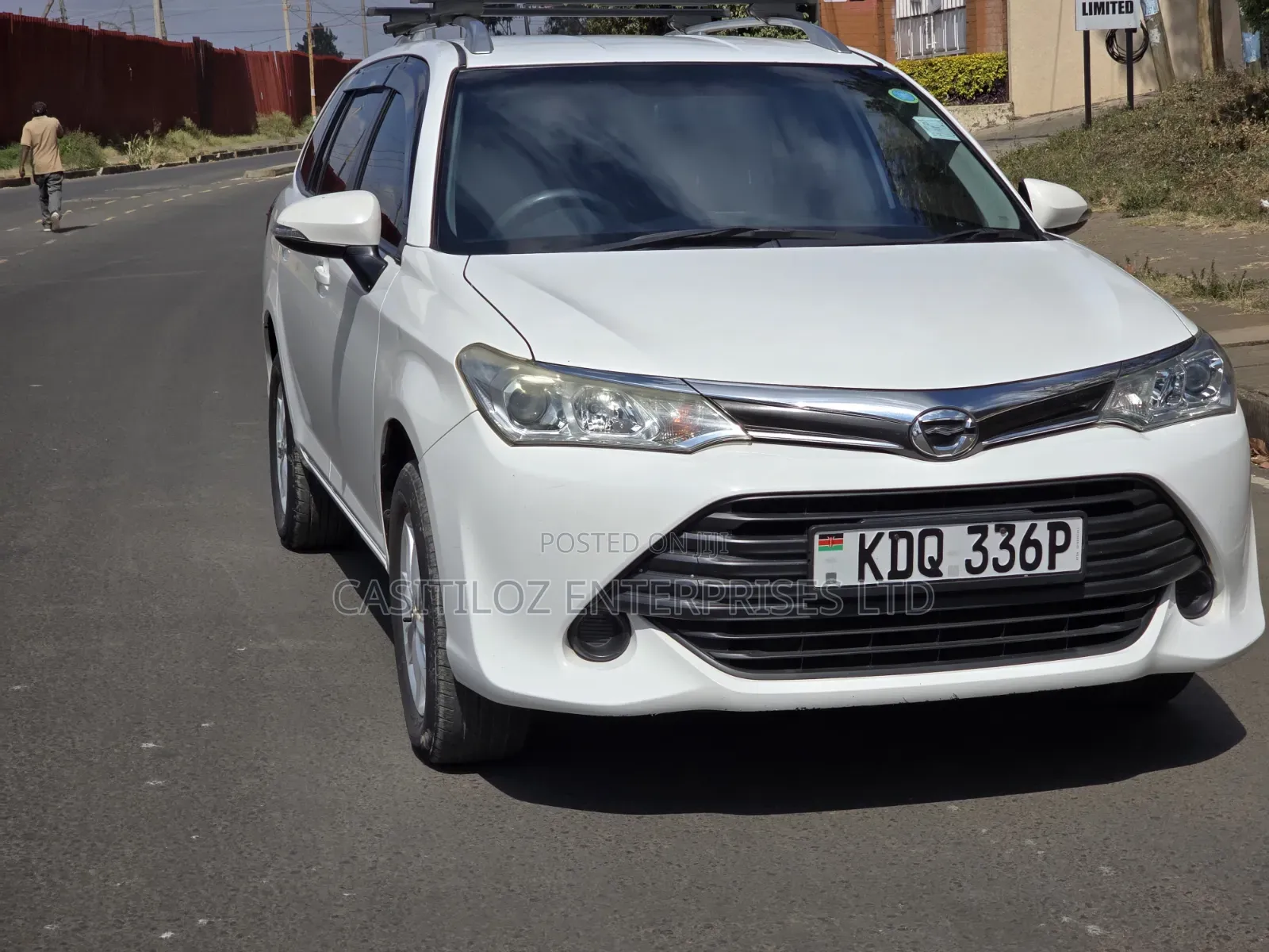 Toyota Corolla Fielder 2017 White