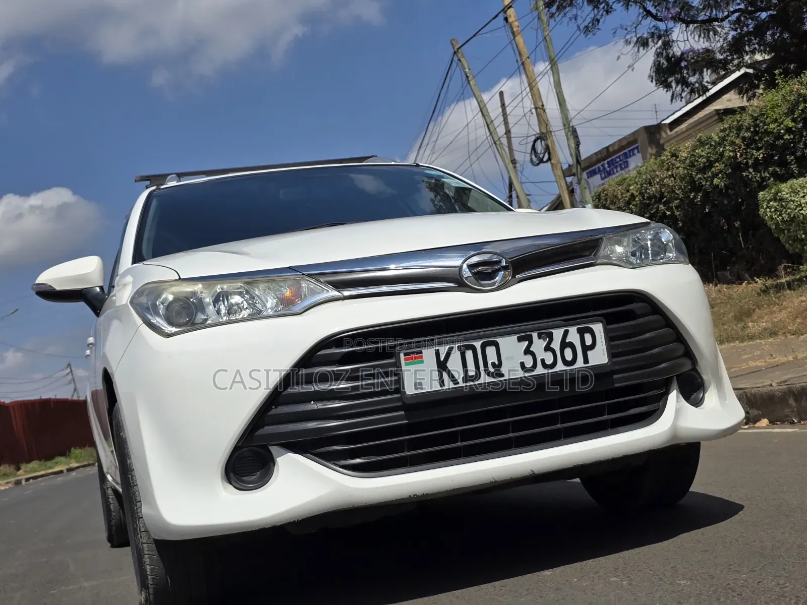 Toyota Corolla Fielder 2017 White