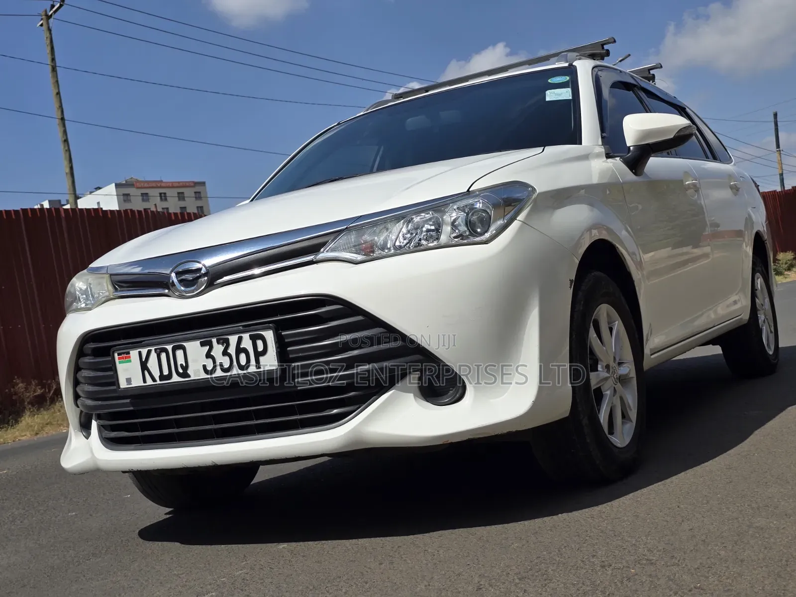 Toyota Corolla Fielder 2017 White