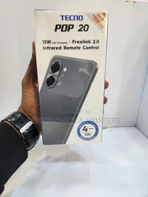 New Tecno Pop 20 64 GB Black