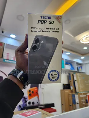 New Tecno Pop 20 128 GB Black