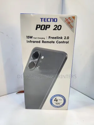 New Tecno Pop 20 128 GB Black