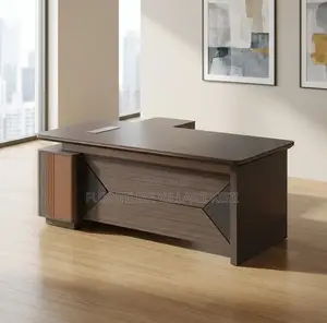 Office Desk; Modern Executive L-Shaped Office Desk160cm