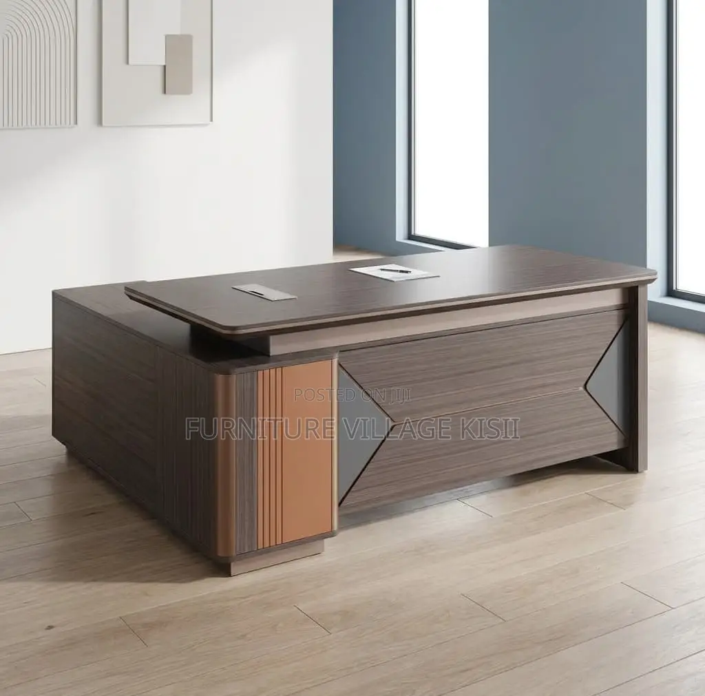 Office Desk; Modern Executive L-Shaped Office Desk160cm
