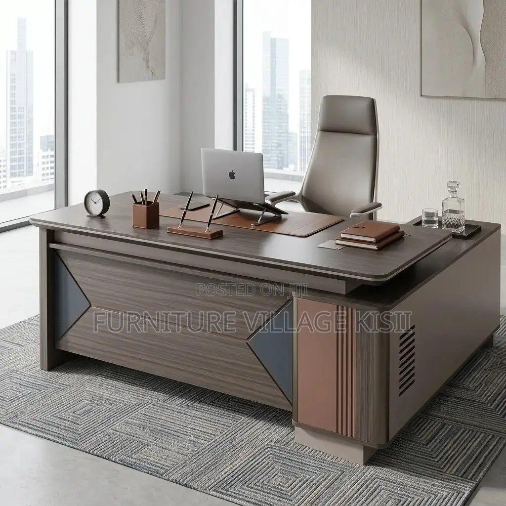 Office Desk; Modern Executive L-Shaped Office Desk160cm