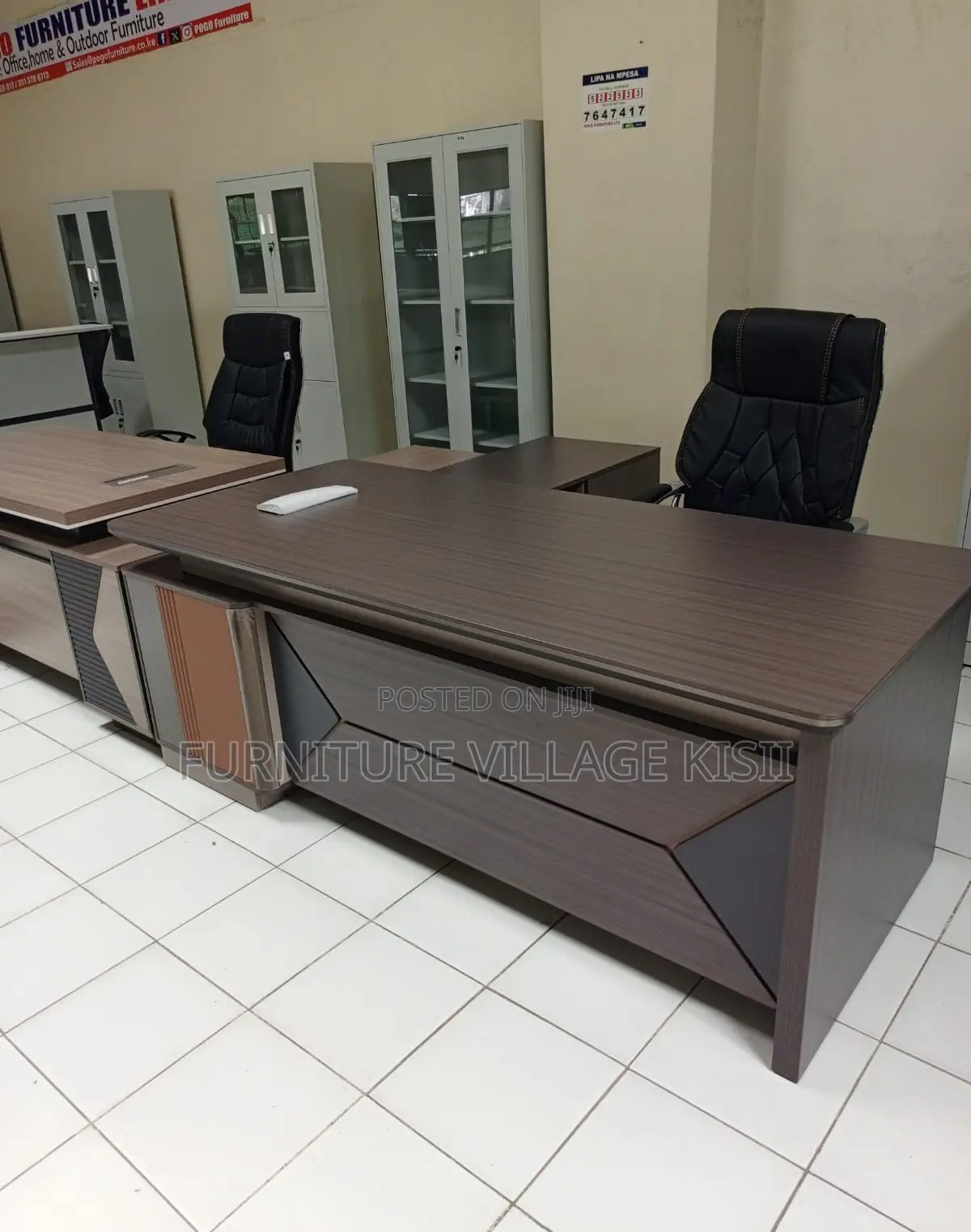 Office Desk; Modern Executive L-Shaped Office Desk160cm