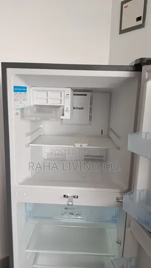 Ramtons 196L Double Door Fridge - Stainless Steel (No-Frost)
