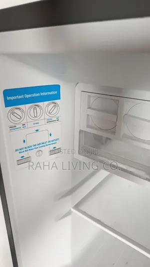Ramtons 196L Double Door Fridge - Stainless Steel (No-Frost)