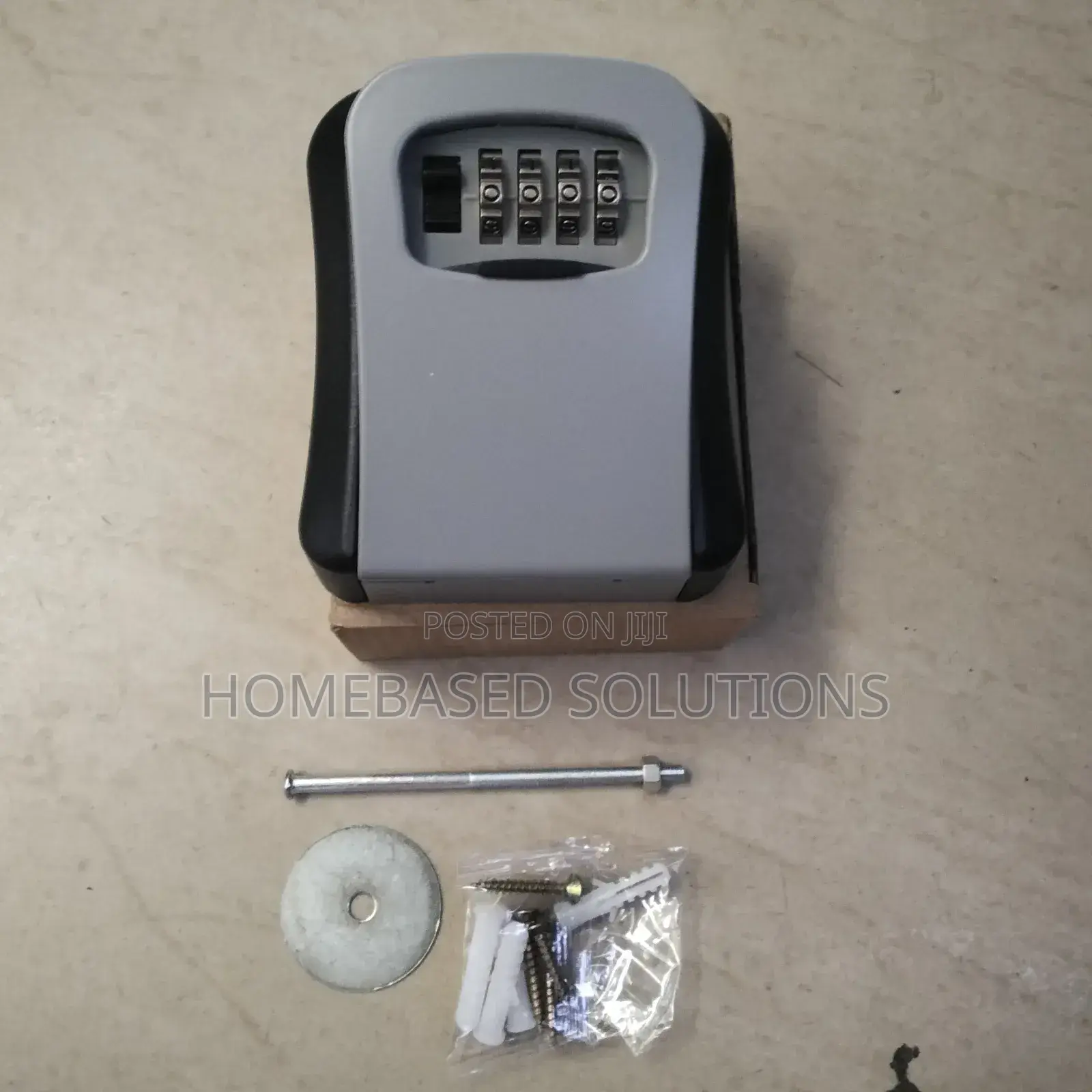 Metallic Wall Key Lock Box