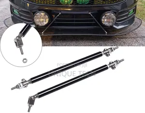 2 PCS Metallic Bumper Lip Rod Strut Holder