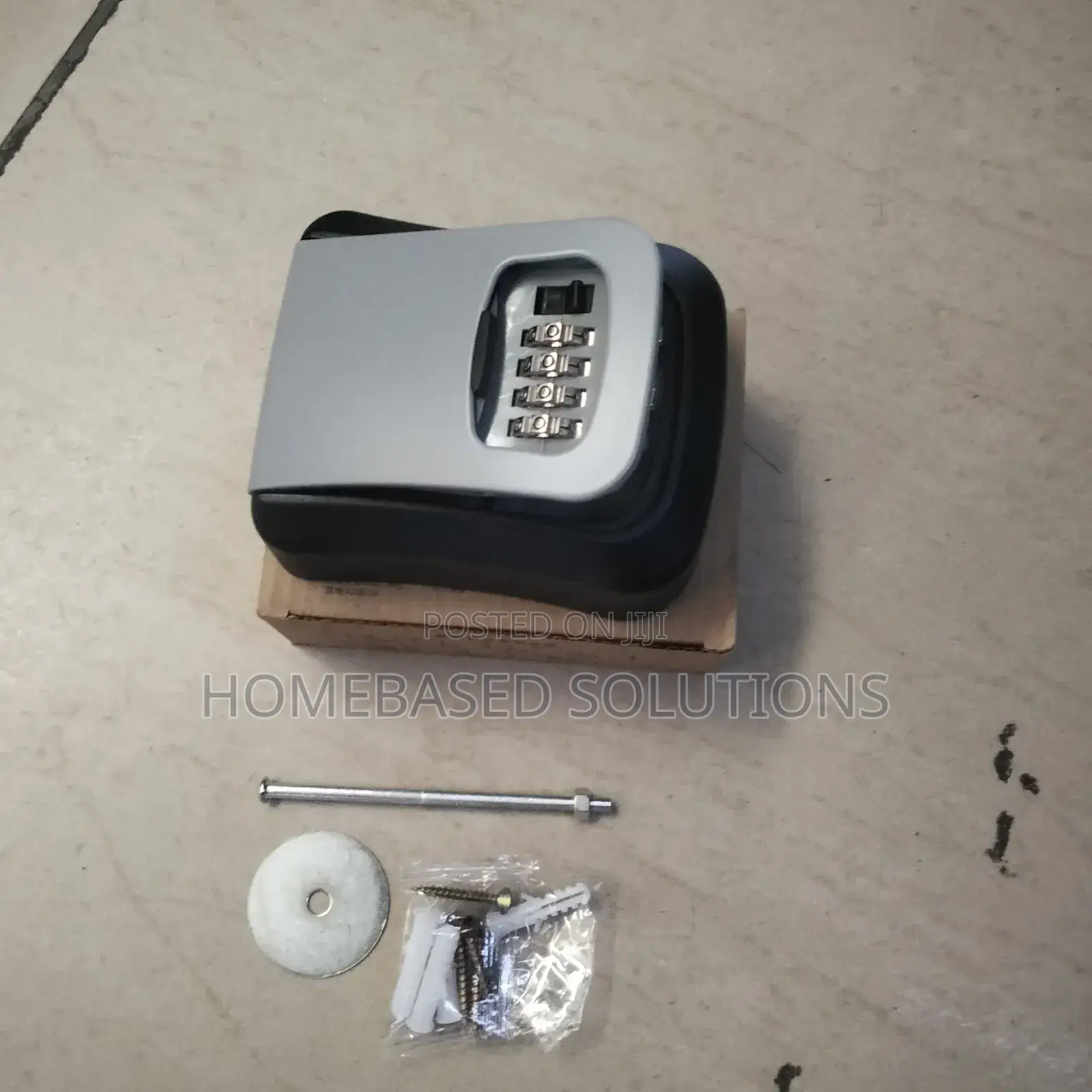 Metallic Wall Key Lock Box