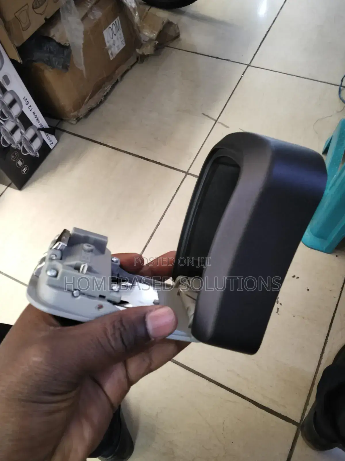 Premium Black Grey All Metallic Key Lock Box