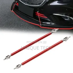 Adjustable Bumper Lip Support Rods