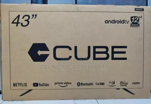 Cube TV 43" Android 1Year Warranty