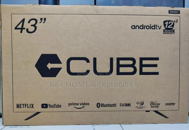 Cube TV 43" Android 1Year Warranty