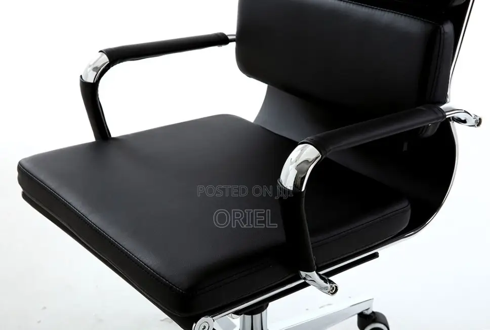 Office Chair : PU Leather Office Chair High-Back Swivel