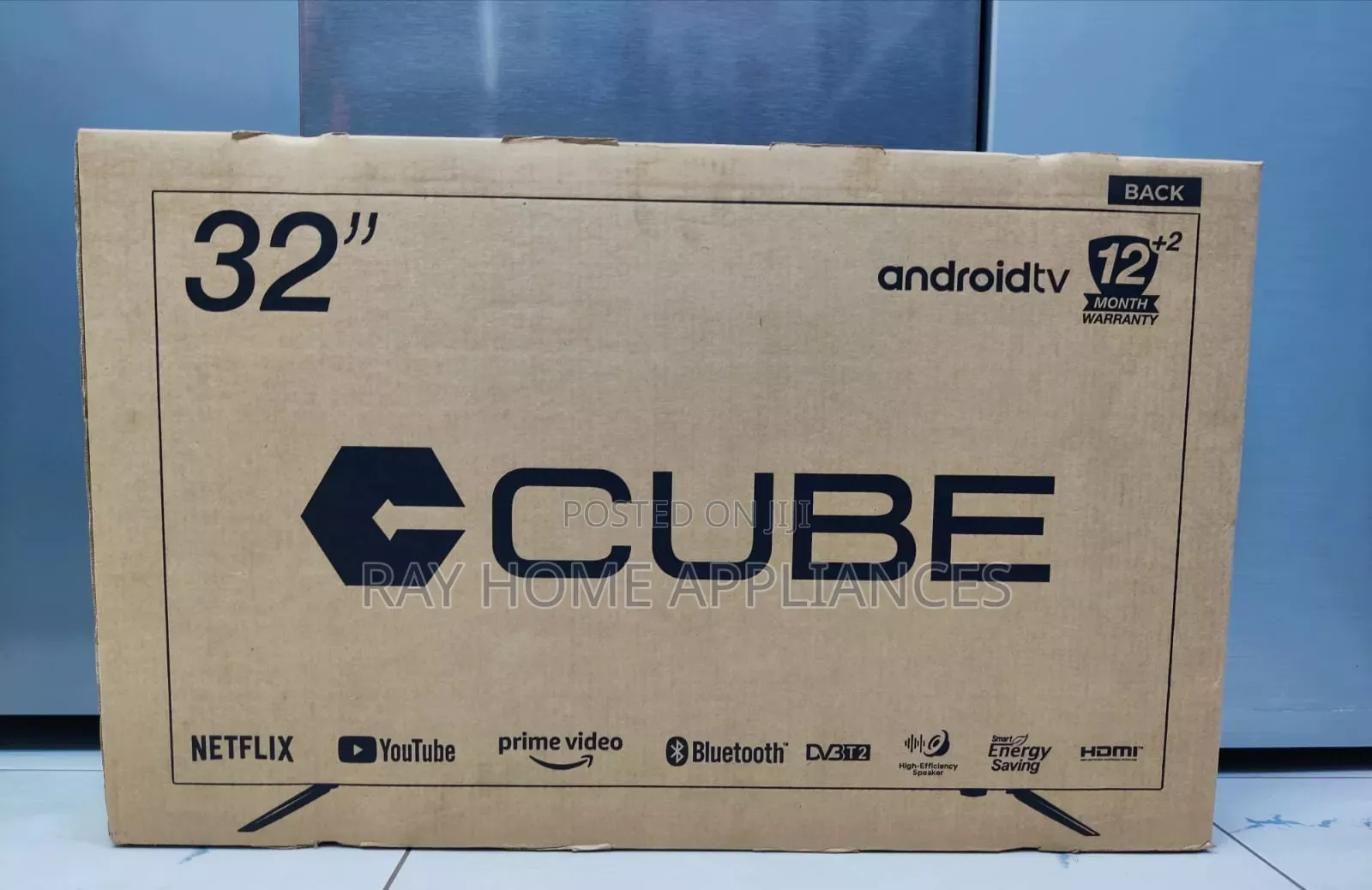 Cube 32" Android TV 
1Year Warranty