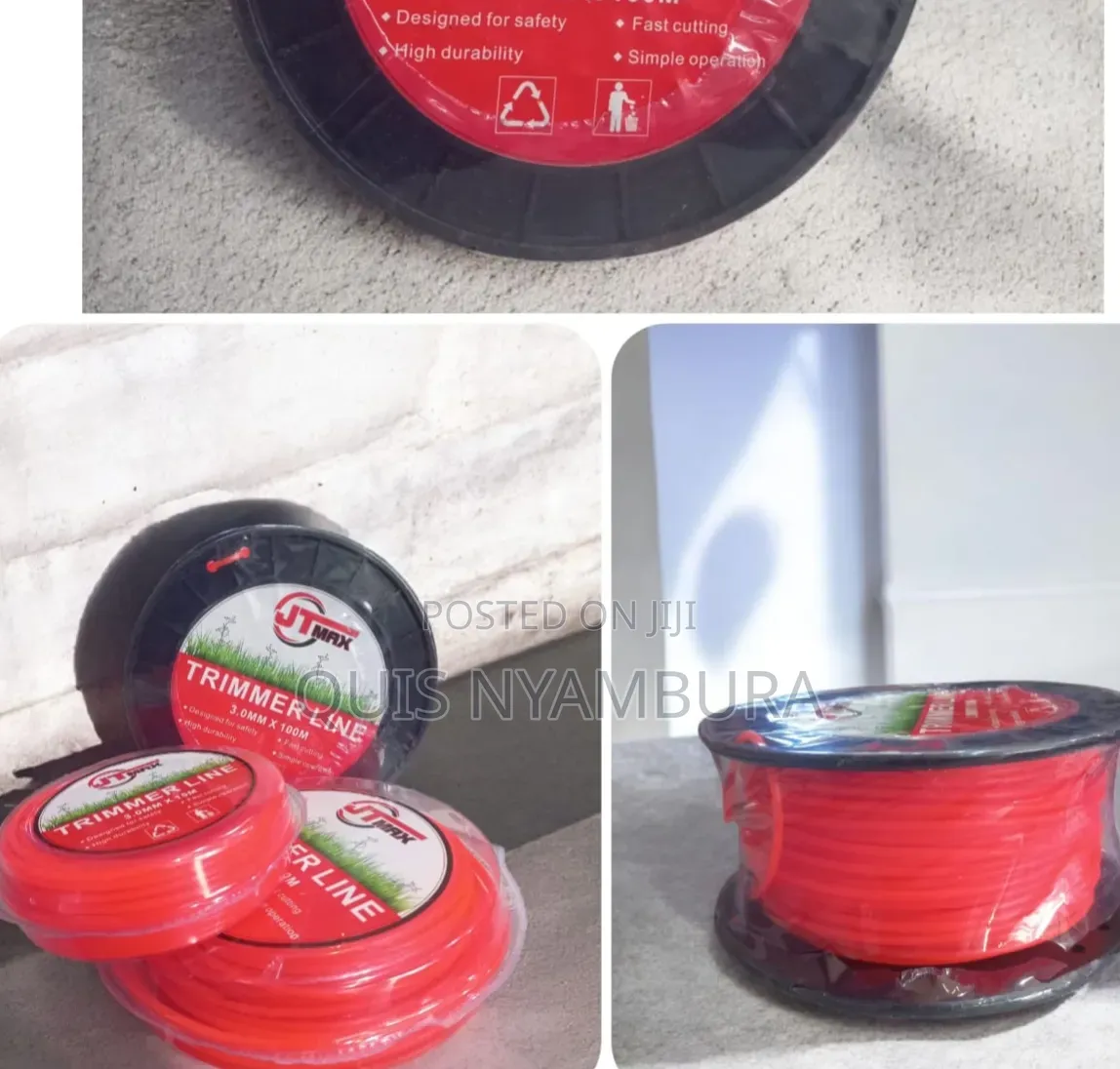 Brush Cutter Trimmer Line 2.4mm by 15m