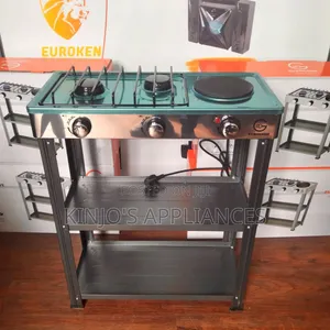 Eurochef 2+1 Deluxe Gas Stove Cooker  (Model: EC-6073 2+1)
1