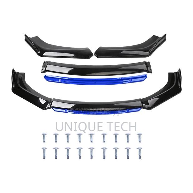 Bumper Lip Kit Black With Blue Universal