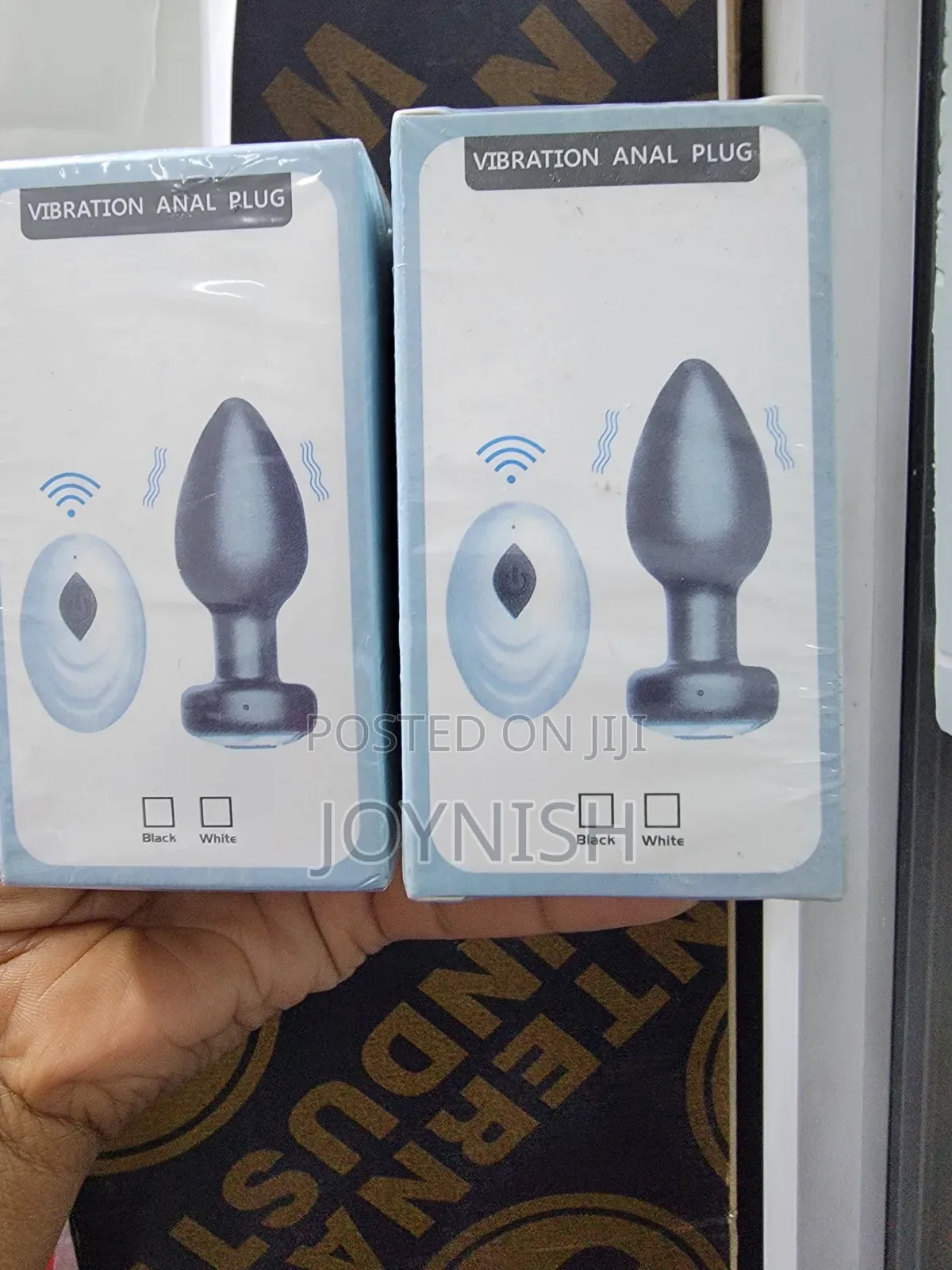 Anal Vibrator Silicon Plug