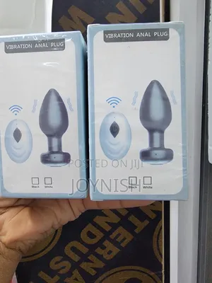 Anal Vibrator Silicon Plug
