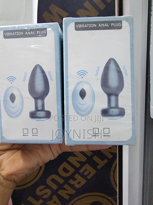 Anal Vibrator Silicon Plug