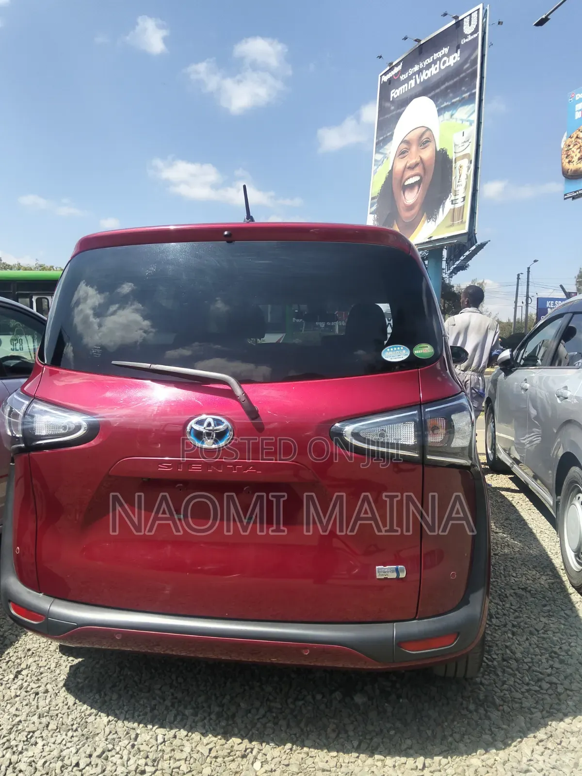 Toyota Sienta 2019 Maroon