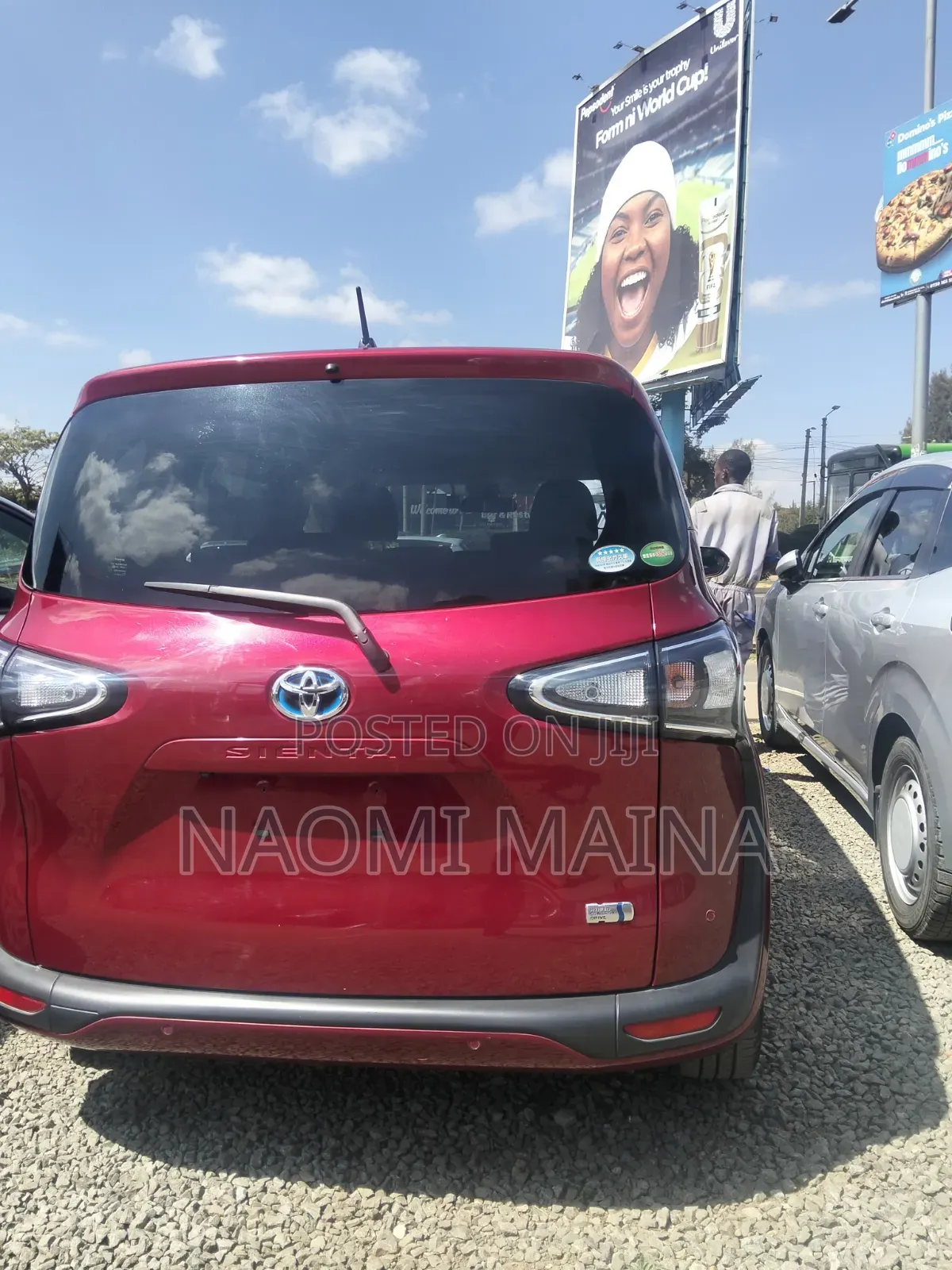 Toyota Sienta 2019 Maroon
