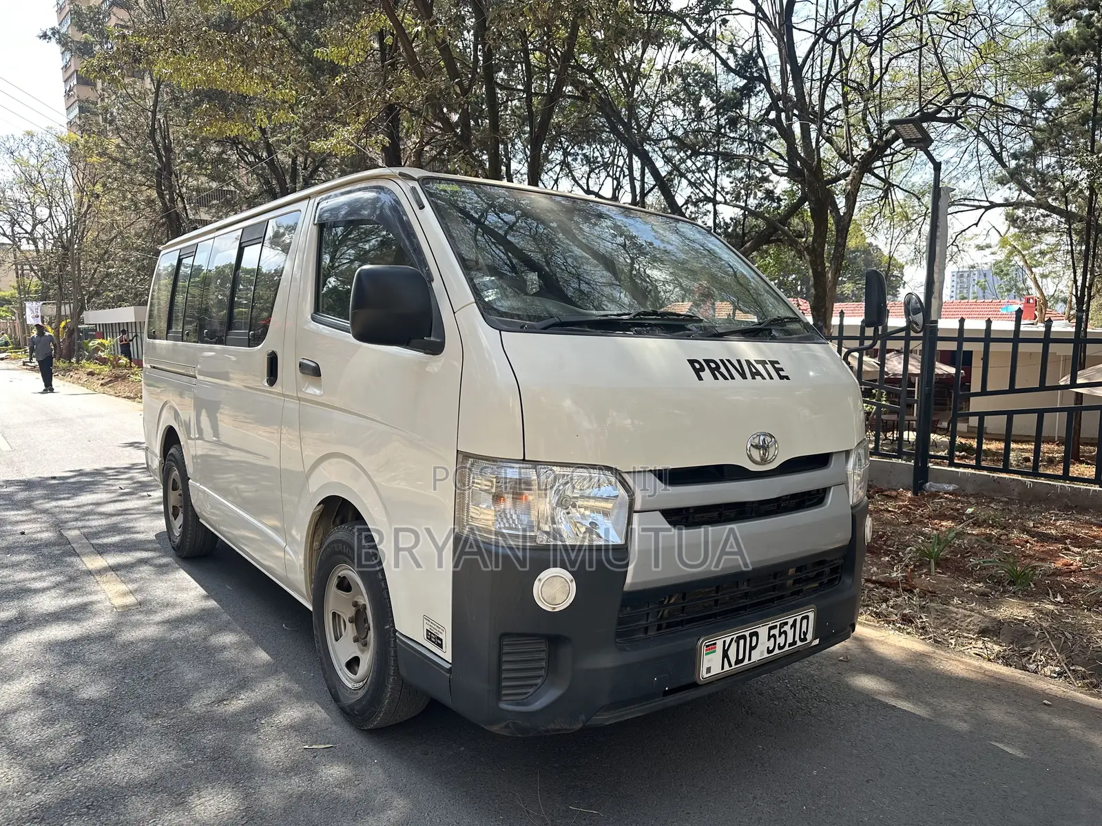 Toyota HiAce 2016 White
