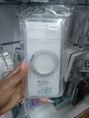 Transparent Case With a Magnetic Ring With MagSafe Google Pixel 9 Pro