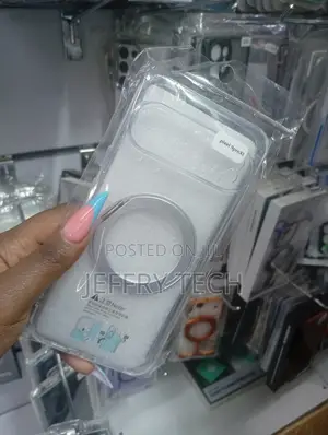 Transparent Case With a Magnetic Ring With MagSafe Google Pixel 9 Pro