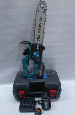 12" Cordless Chain Saw/ Makita Power Saw 198v