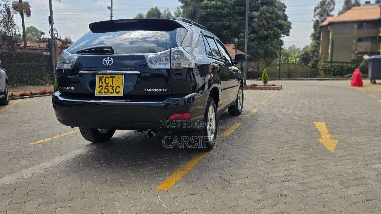 Toyota Harrier 2011 Black